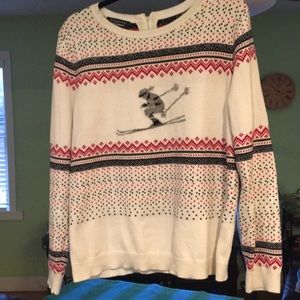 Talbots ski sweater